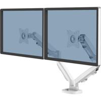Fellowes 9683301 ESI EPPA monitorarm dubbel, 2 x monitoren 8 kg en 39 inch, zilver