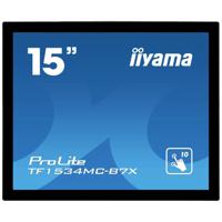 Iiyama ProLite TF1534MC-B7X LED-monitor Energielabel E (A - G) 38.1 cm (15 inch) 1024 x 768 Pixel 4:3 8 ms DisplayPort, HDMI, VGA TN LED