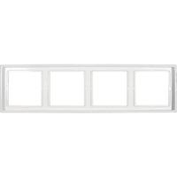 Jung 4-voudig Frame LS 990 Alpine-wit LS 984 WW