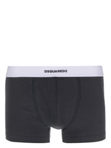 DSQUARED2 logo-waistband boxers - Bleu