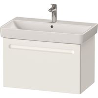 Wastafelkast Duravit No.1 Met 1 Lade 74x42.6x47.8 cm Met Geïntegreerde Greep Mat Wit Duravit