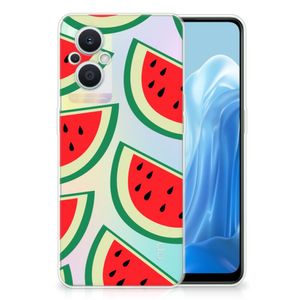 OPPO Reno8 Lite Siliconen Case Watermelons