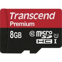 Transcend Premium microSDHC-kaart Industrial 8 GB Class 10, UHS-I