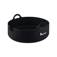 MasterPro FOODIES COLLECTION Ronde bakplaat, 18,5 x 19 x 5,5 cm, silicone, bestand tegen hoge temperaturen, anti-aanbaklaag, handgrepen aan de zijkant voor veiligheid