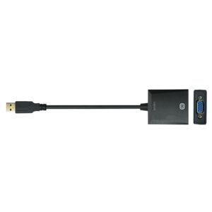 LogiLink UA0231 USB grafische adapter 1920 x 1080 Pixels Zwart