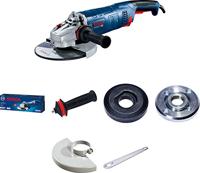 Bosch Professional haakse slijpmachine GWS 24-230 PZ (2400 watt, incl. extra anti-vibratiehandgreep, opnameflens, spanmoer, beschermkap, pensleutel, in kartonnen doos)