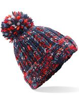 Beechfield CB487 Twister Pom Pom Beanie