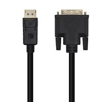 AISENS A125-0463 converterkabel DISPLAYPORT naar DVI, DP/M-DVI/M, zwart, 3,0 m