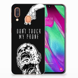 Silicone-hoesje Samsung Galaxy A40 Zombie