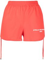 Stella McCartney short à lien de resserrage - Rouge - thumbnail