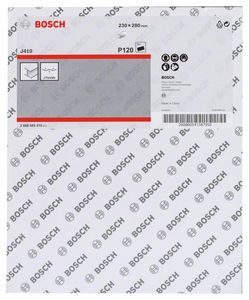 Bosch Accessories J410 2608605415 Schuurblad Korrelgrootte (num) 120 (b x h) 230 mm x 280 mm 1 stuk(s)