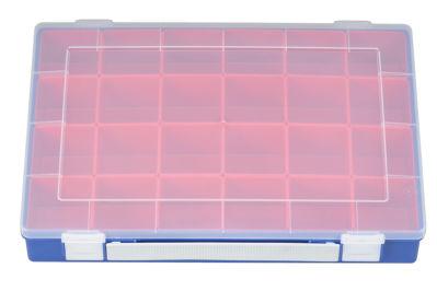 Hünersdorff Assortimentskoffer (l x b x h) 332 x 232 x 55 mm Aantal vakken: 24 Variabele onderverdeling Inhoud 1 stuk(s)