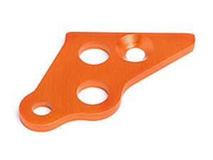 Engine mount brace (left/orange)