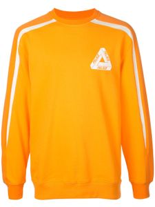 Palace sweat à logo imprimé - Orange