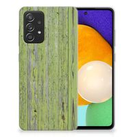 Samsung Galaxy A52 (5G/4G) Bumper Hoesje Green Wood