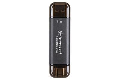 Transcend ESD310C 1 TB Externe SSD harde schijf USB 3.2 Gen 2 (USB 3.1), USB-C Zwart TS1TESD310C