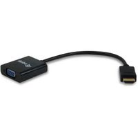 Equip 11903607 HDMI VGA Zwart kabeladapter/verloopstukje - thumbnail