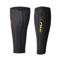 2XU Elite MCS Compression calf guard zwart/goud M - thumbnail