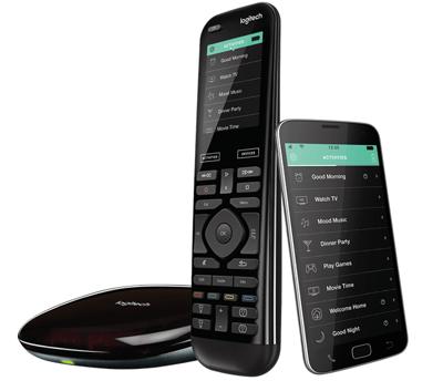 Logitech Harmony Elite afstandsbediening Audio, Kabel, DVR, Game console, Home cinema-systeem, PC, Smartphone, TV, Tablet Aanraakscherm Logitech Harmony Elite afstandsbediening Audio, Kabel, DVR, Game console, Home cinema-systeem, PC, Smartphone, TV, Tablet Aanraakscherm