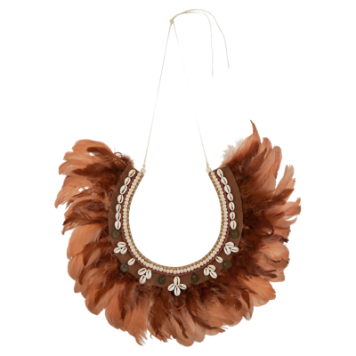 J-Line Wanddecoratie Ketting Veren