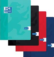 Schrift Oxford School A5 lijn 72blz 90gr assorti