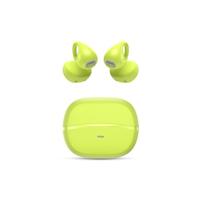 SPC Boost Clip - Draadloze open-ear hoofdtelefoon met clip, ENC voor heldere oproepen, 26 uur batterijduur, Bluetooth en Google Fast Pair, IPX5, touch-bediening en spraakassistent, groen