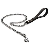 Beeztees Chroom riem, 3 mm x 120 cm, zwart