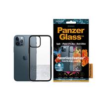 PanzerGlass Transparante beschermhoes met zwarte rand voor Apple iPhone 12 Pro Max, 253