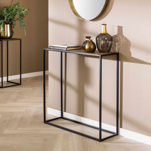 LifestyleFurn Sidetable Maciel 75cm - Antiek Brons