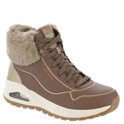 Skechers Uno Rugged Enkellaars voor dames, Taupe, 40 EU