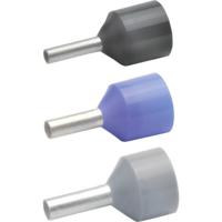 Klauke 4338 Adereindhulzen 2.5 mm² Deels geïsoleerd Blauw 100 stuk(s)