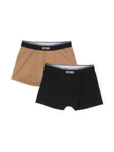 BOSS Kidswear lot de 2 boxers - Noir