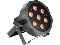 Cameo CLPFLAT1TRI3WIR PAR LED-schijnwerper Aantal LEDs: 7 x Zwart