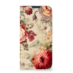 Smart Cover voor iPhone 14 Pro Max Bloemen