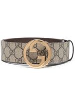 Gucci ceinture à boucle logo - Tons neutres