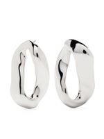 Marni boucles d'oreilles asymétriques - Argent