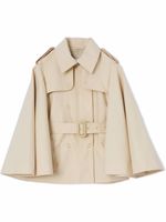 Burberry Kids trench à manches évasées - Tons neutres