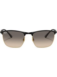 Ray-Ban lunettes de soleil teintées à monture carrée - Noir