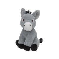Pluche dieren knuffels Ezel van 24 cm   -
