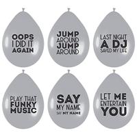 ballonnen Song quotes 6 stuks 30 cm