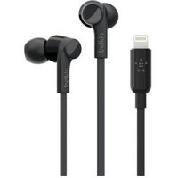 Belkin Rockstar In-Ear headphone USB-C Connector zw. G3H0002btBLK