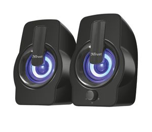 Trust Gemi - 2.0 Speakerset - RGB - voor PC & Laptop