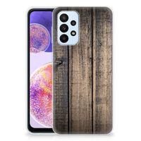 Samsung Galaxy A23 Bumper Hoesje Steigerhout - thumbnail