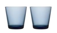 Iittala Glazen Kartio Regenblauw 210 ml - 2 Stuks