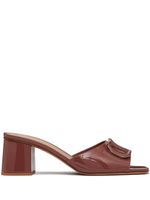 Valentino Garavani sandales VLOGO Signature 60 mm - Marron - thumbnail