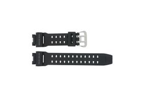 Horlogeband Casio G-9200-1 / GW-9200 / 10297191 Kunststof/Plastic Zwart 16mm