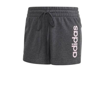 adidas Performance sportshort grijs melange/roze