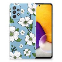 Samsung Galaxy A72 TPU Case Dogwood Flowers