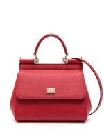 Dolce & Gabbana mini sac à bandoulière Sicily - Rouge