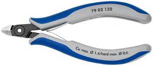 Knipex Knipex-Werk 79 02 120 Elektronica en fijnmechanica Zijkniptang Met facet 120 mm